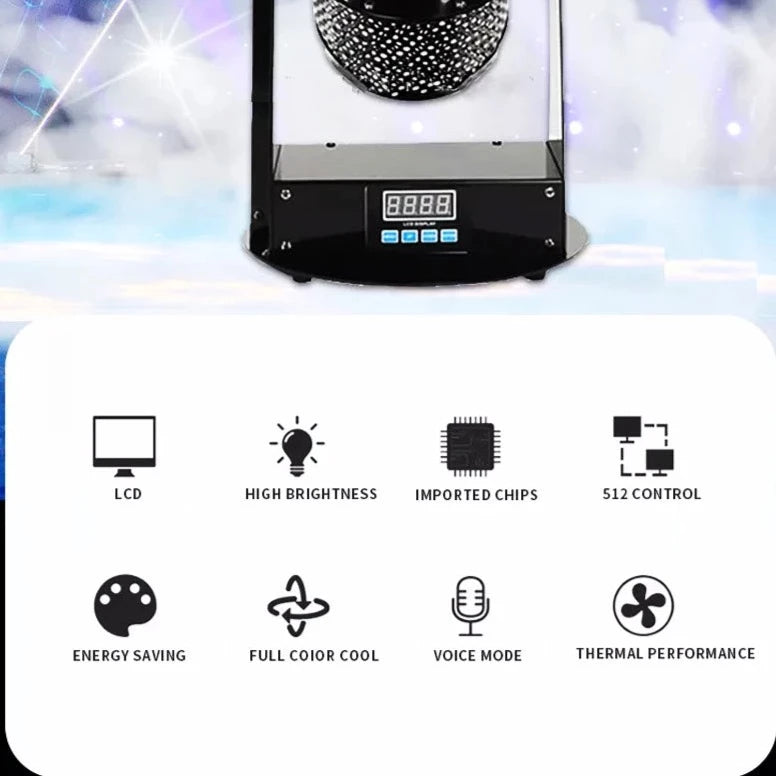 LED DMX Electric Confetti Cannon Machine