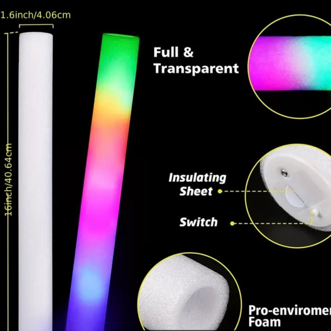 LED Foam Sticks